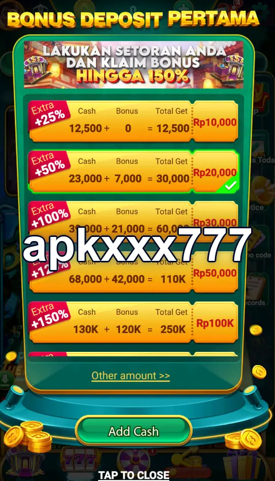apkxxx777 Tangkapan Layar Resmi APK